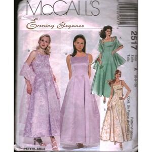 mccalls bridesmaid dress patterns 1950s Vintage McCalls Sewing Pattern 9899 Gorgeous Misses Wedding Dres   Vintage4me2